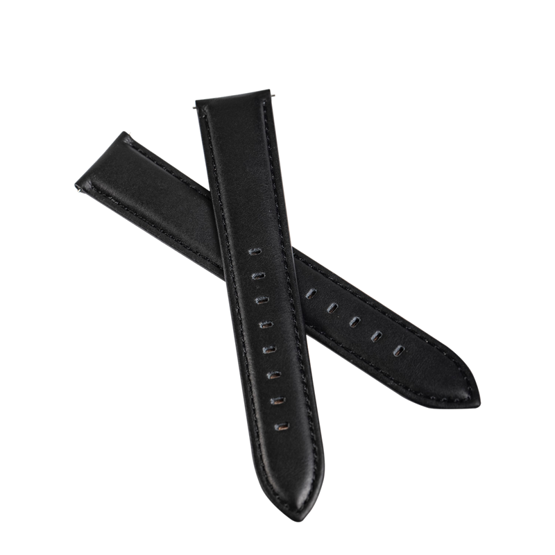 Classic Black Leather Strap